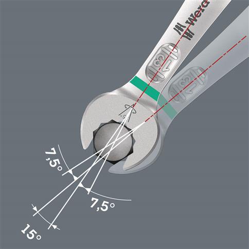 Wera - 6003 Joker 5 Imperial Set 1 Combination wrench set, Imperial, 5 pieces - #020240