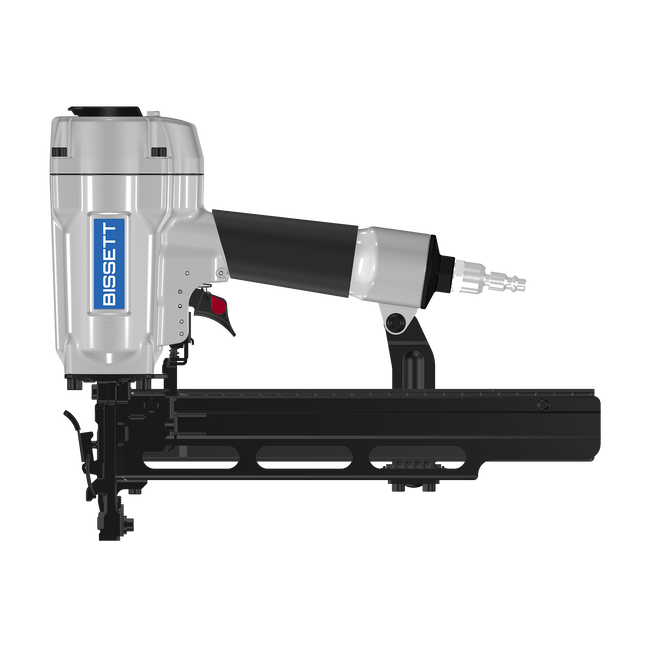 Bissett - 1” - 2” S4 Style 16 Gauge Medium Crown Stapler 1/2" - Model: BT-MCB1651