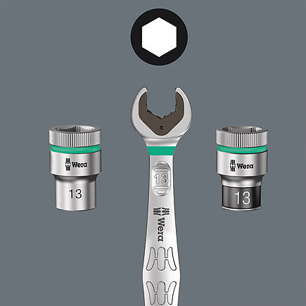 Wera - 6003 Joker 11 Set 1 Combination Wrench Set, 11 pieces - #020231