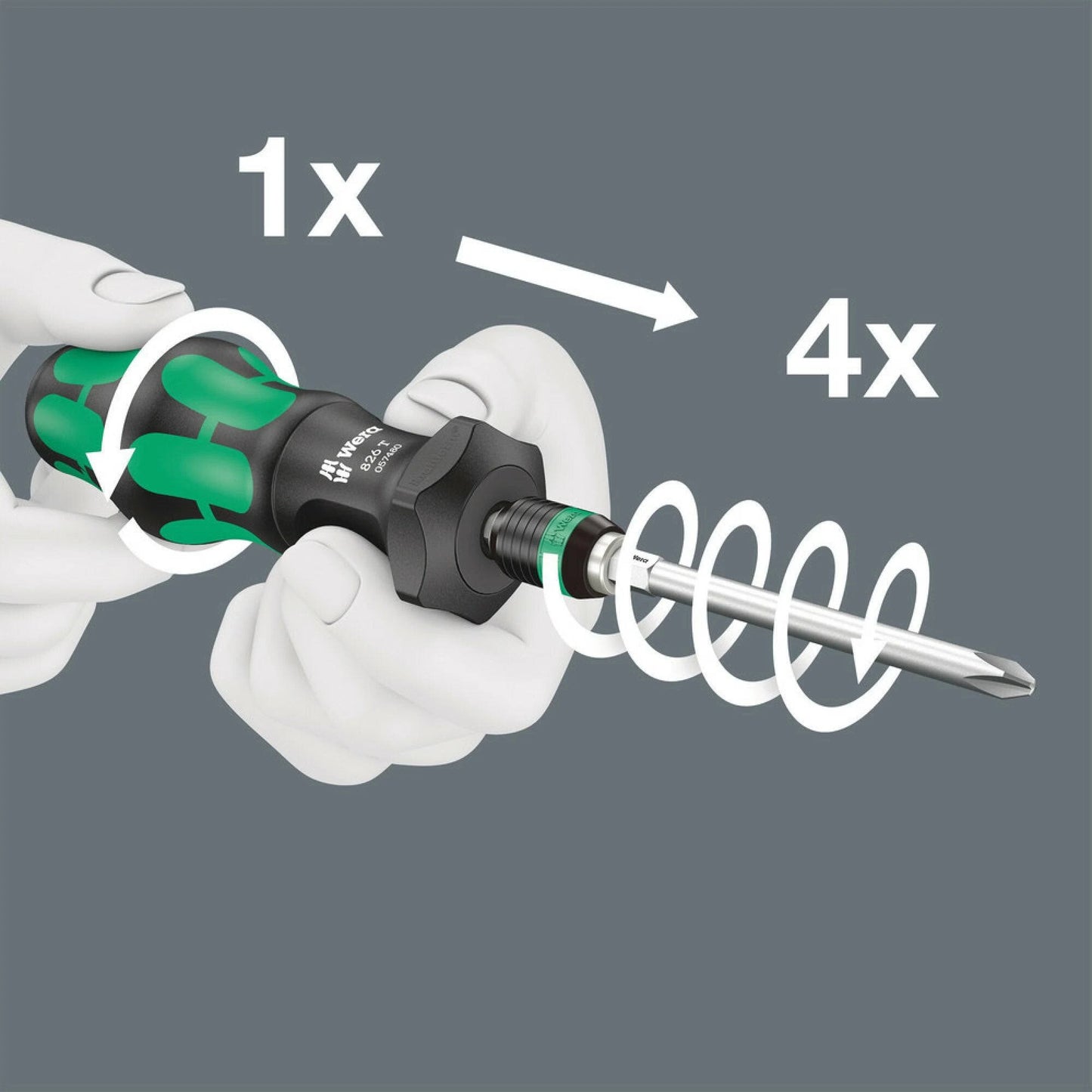 Wera - Kraftform Kompakt Turbo Imperial 1, 19 pieces - #057483