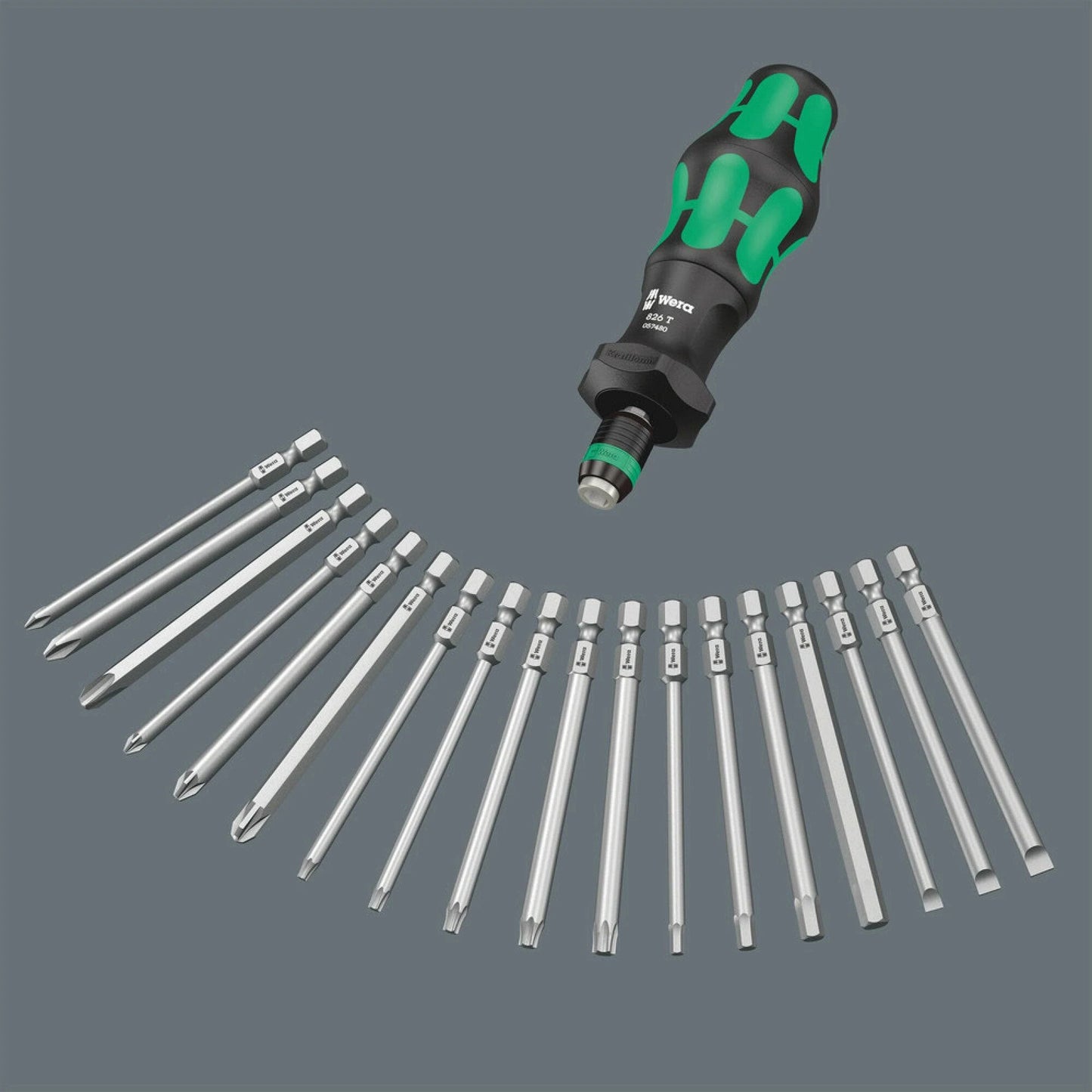 Wera - Kraftform Kompakt Turbo Imperial 1, 19 pieces - #057483