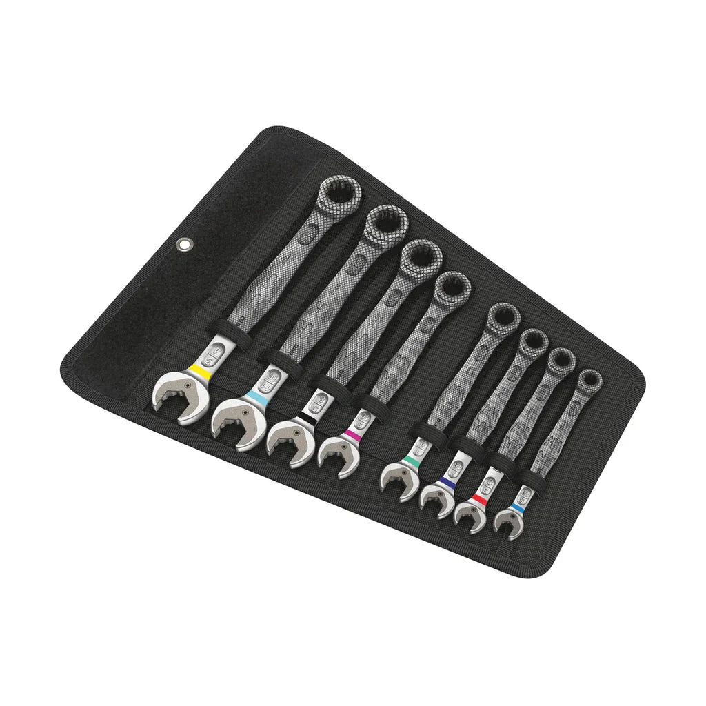 Wera - 6000 Joker 8 Imperial Set 1 Ratcheting combination wrenches set, Imperial, 8 pieces - #020012