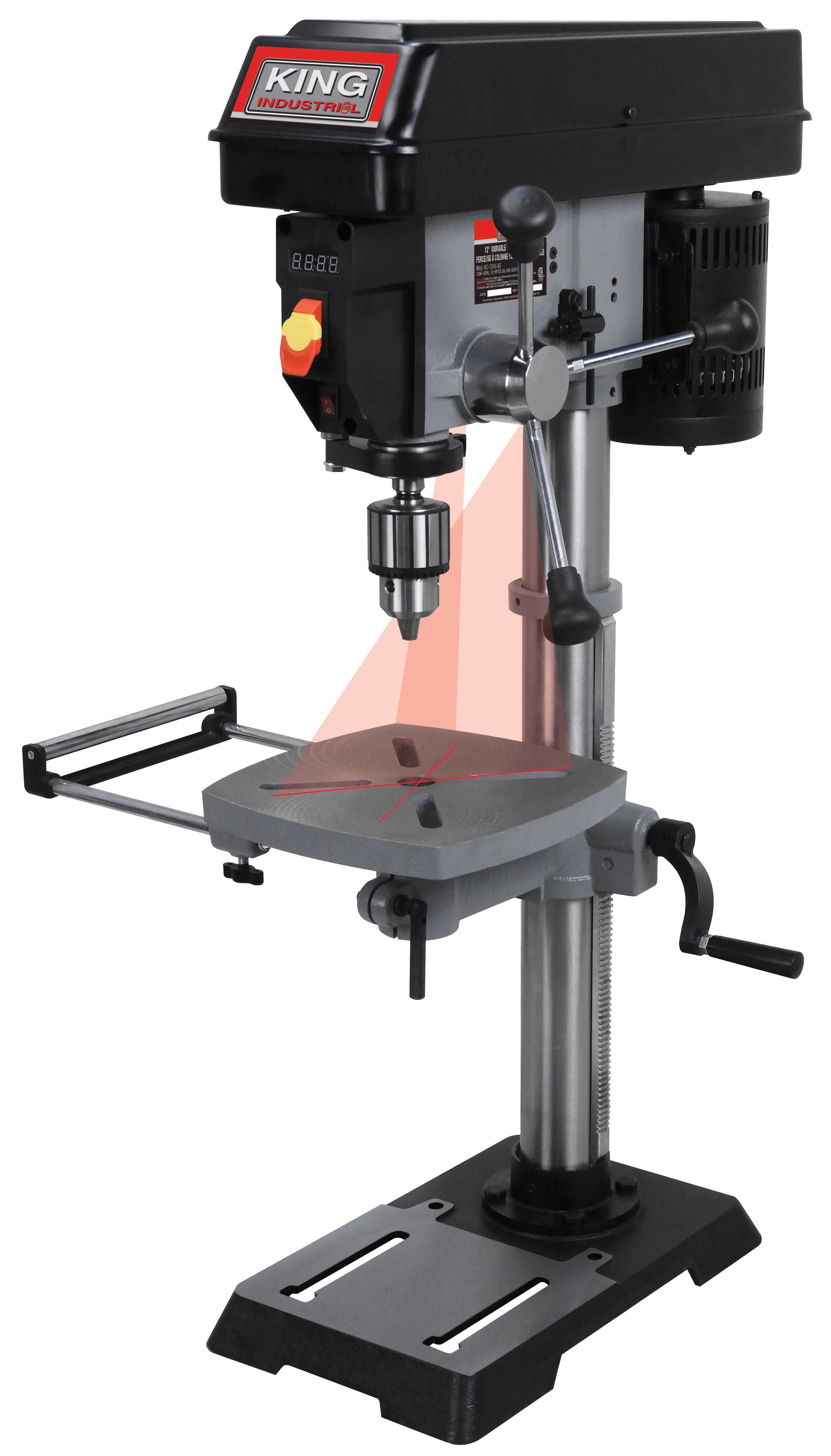 Central machinery 12 speed drill outlet press